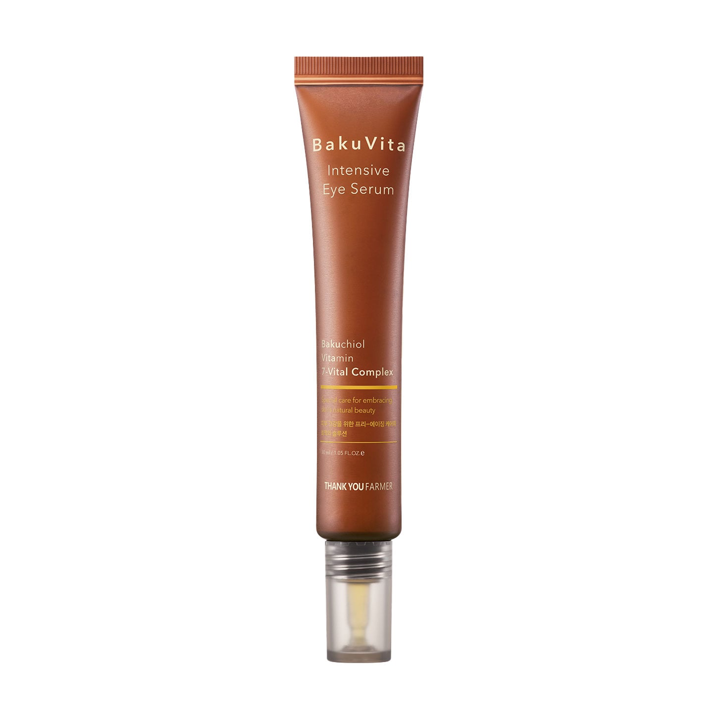 Сироватка для шкіри навколо очей Thank You Farmer BakuVita Intensive Eye Serum з бакучіолом та вітамінами C та E, 30 мл